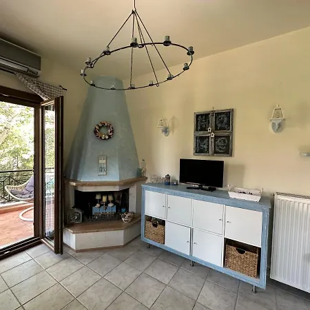 Blue Seashell - Comfortable Maisonette Just 30m From The In Niki شقة *
